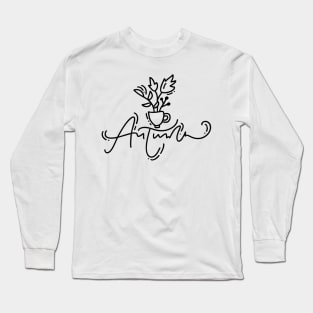 Autumn Design simple and sweet Long Sleeve T-Shirt